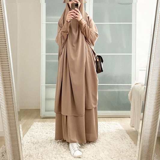 Jilbab with skirt