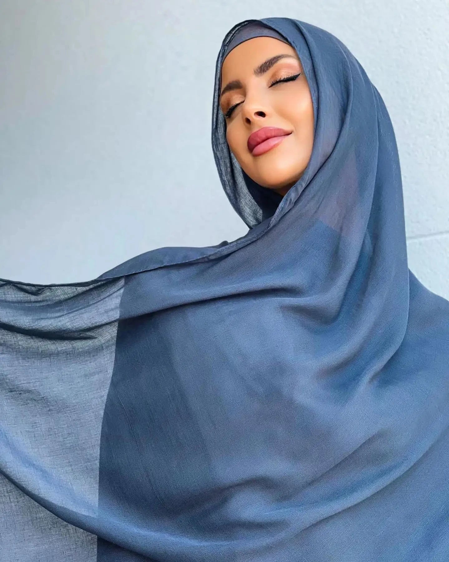 Viscose Hijab with cap