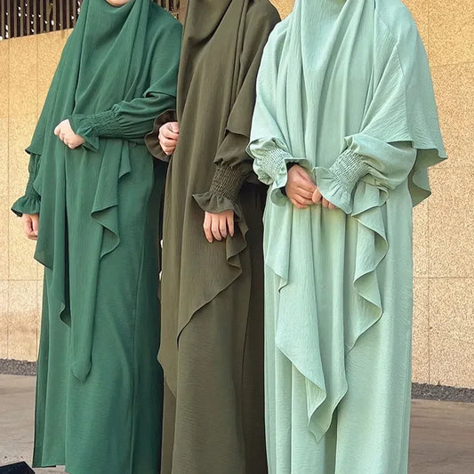 Abaya and Khimar Set